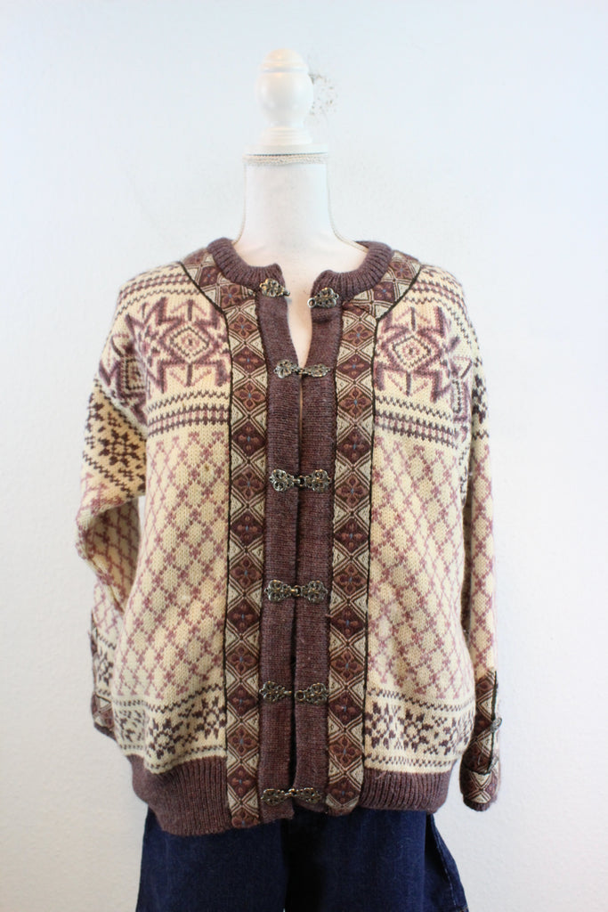 Vintage Norway Cardigan (L) - Vintage & Rags