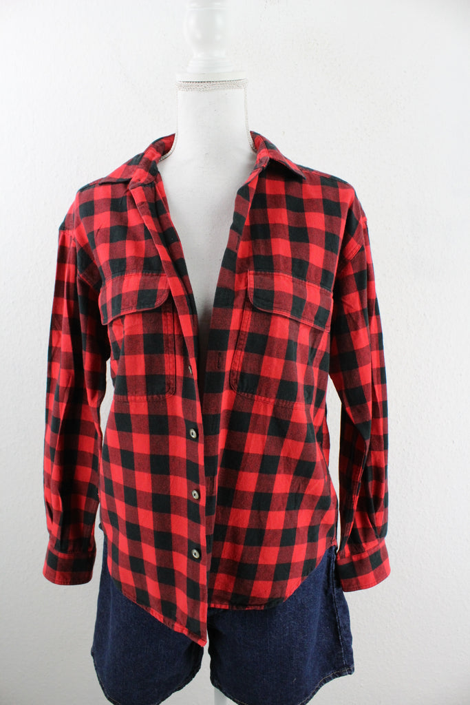 Vintage Checkered Shirt (XS) - Vintage & Rags