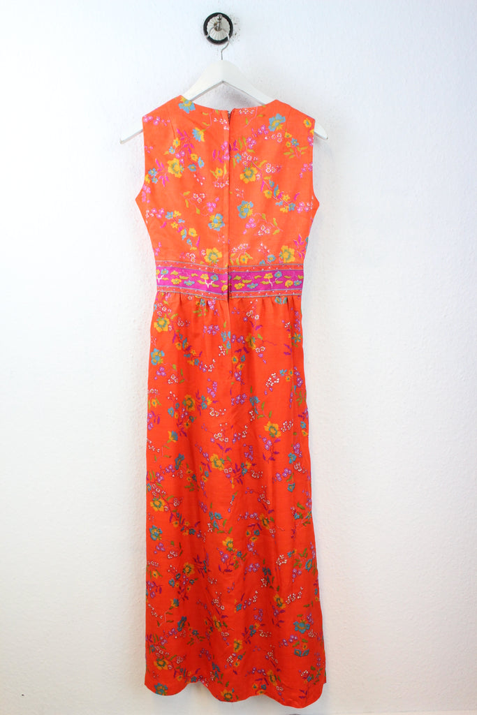 Vintage  Orange Summer Dress (S) - Vintage & Rags