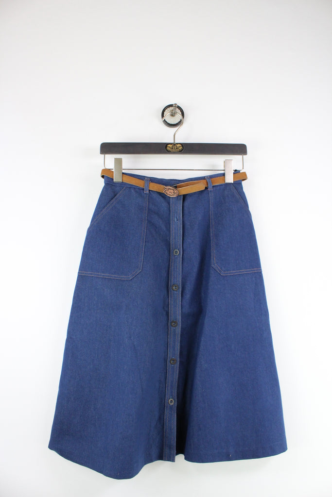 Vintage Koret City Blues Skirt (L) - Vintage & Rags