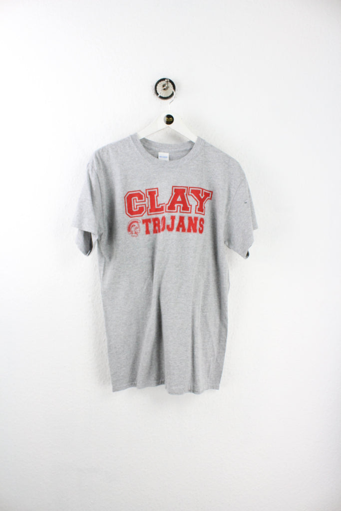 Vintage Clay Trojans T-Shirt (M) - Vintage & Rags Online