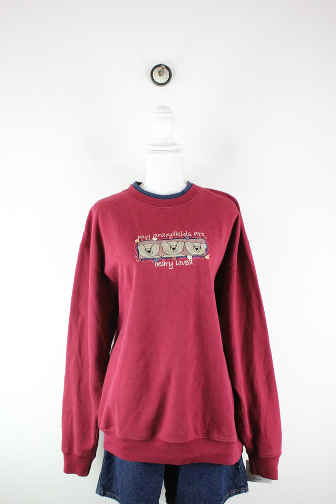 Vintage Red Sweatshirt (XL) - Vintage & Rags