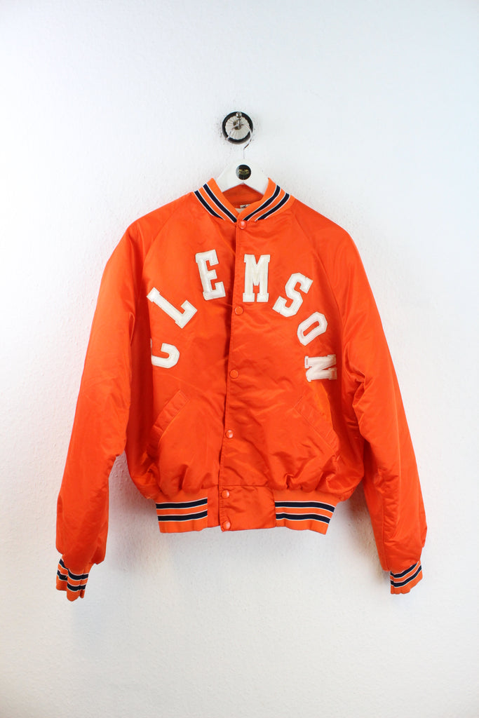 Vintage Clemson Nylon College Jacket (XL) - Vintage & Rags