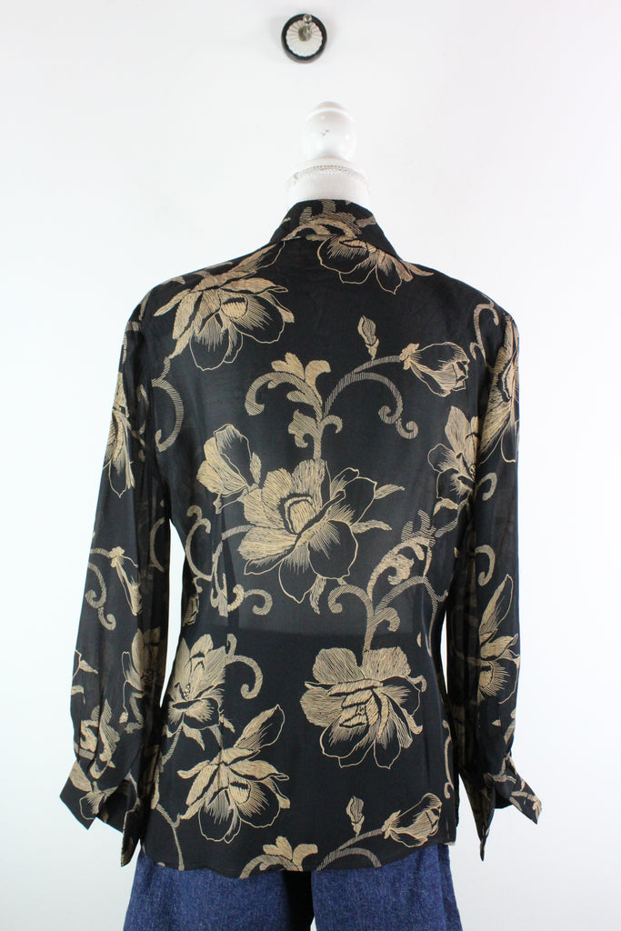 Vintage Ellen Tracy Blouse (M) - Vintage & Rags