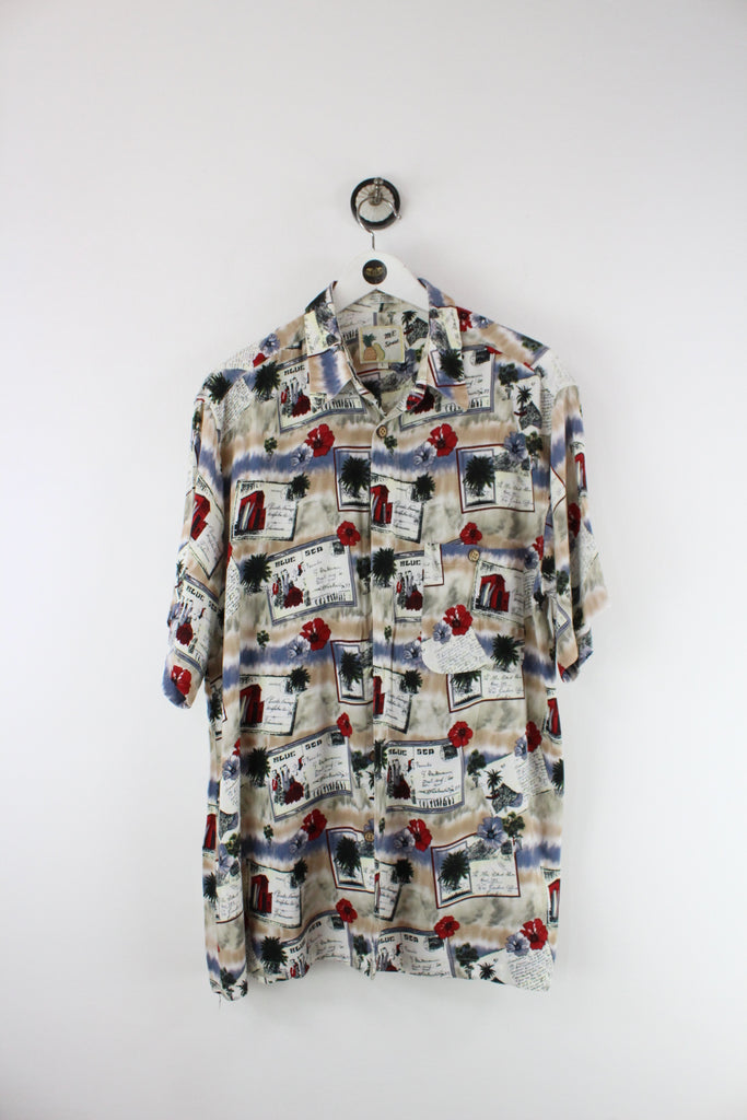 Vintage Blue Sea Hawaii Shirt (L) - Vintage & Rags