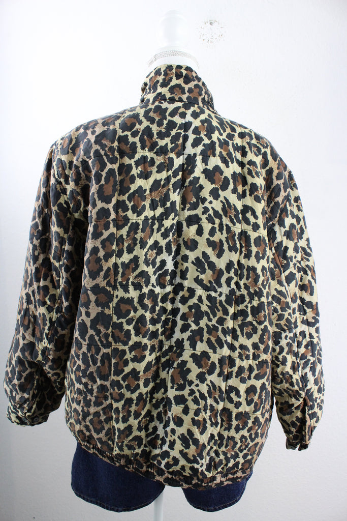 Vintage Leoprint Jacket (S) - Vintage & Rags Online
