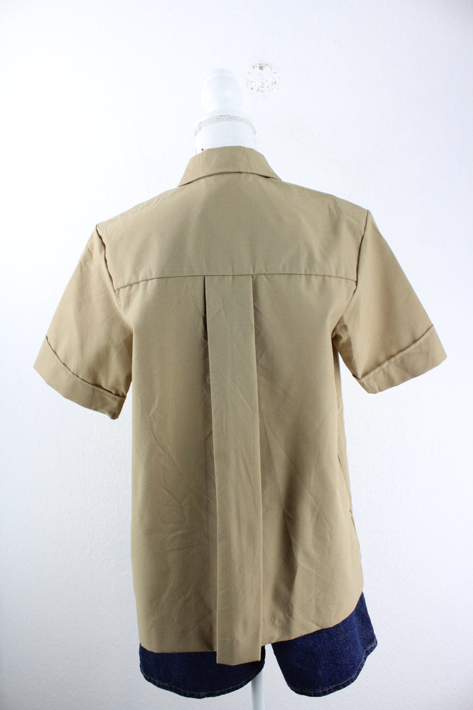 Vintage Brown Shirt (M) - Vintage & Rags Online