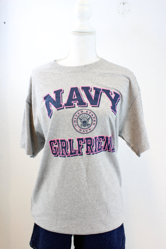 Vintage NAVY Girlfriend (M) - Vintage & Rags Online