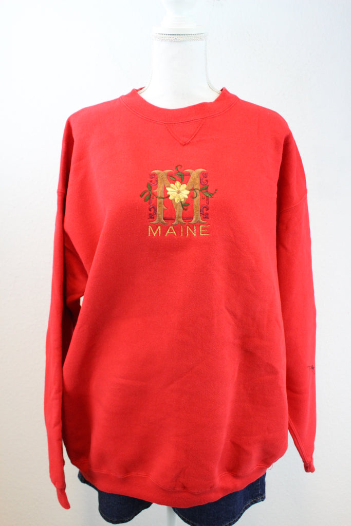 Vintage Maine Sweatshirt (XL) - Vintage & Rags Online