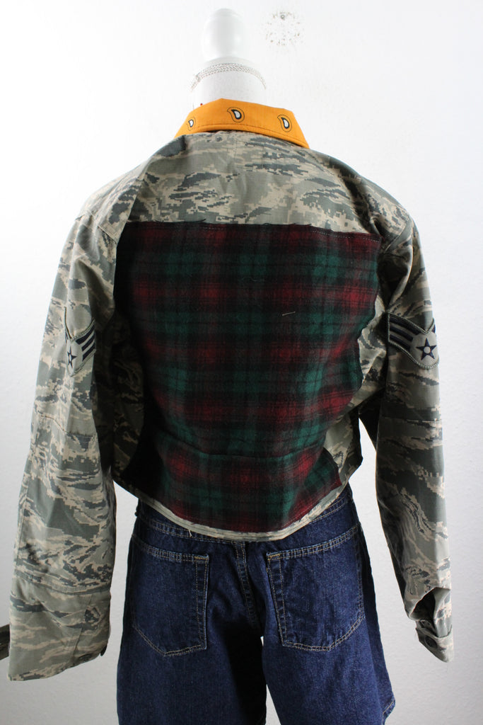 Vintage Bandana Military Jacket (S) - Vintage & Rags