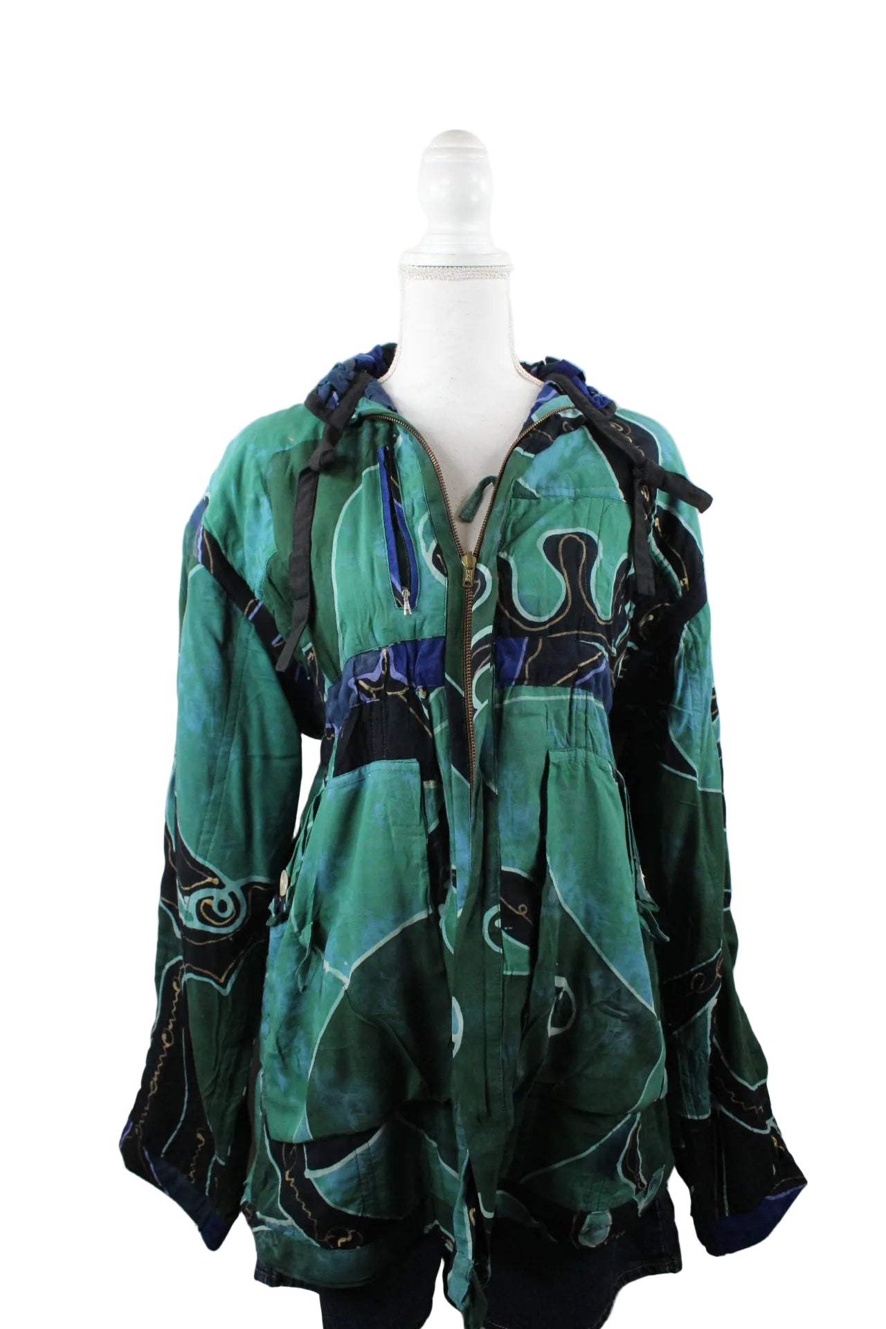 Vintage Green Jacket (L) - Vintage & Rags