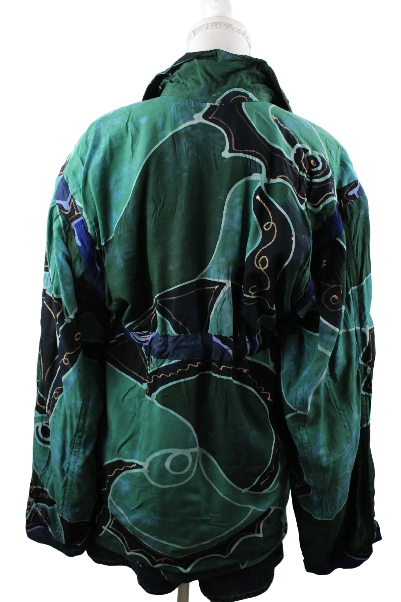 Vintage Green Jacket (L) - Vintage & Rags