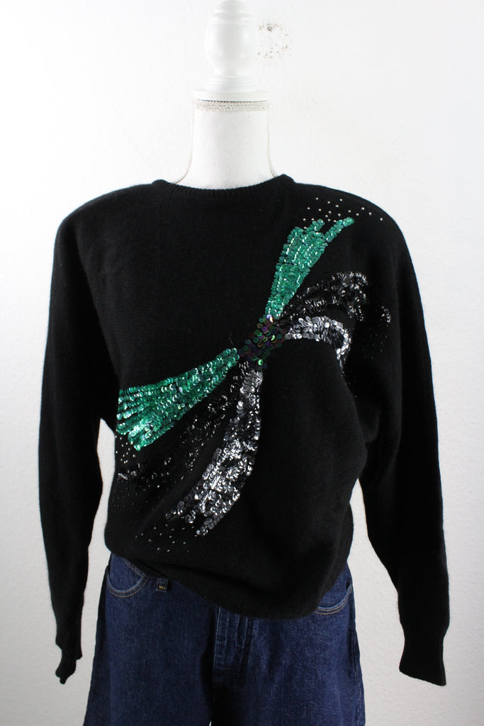 Vintage Bow Pullover (L) - Vintage & Rags