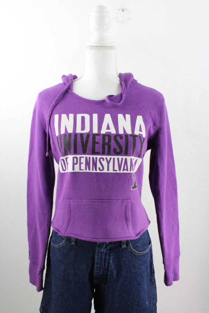 Vintage Indianan University Hoodie (S) - Vintage & Rags