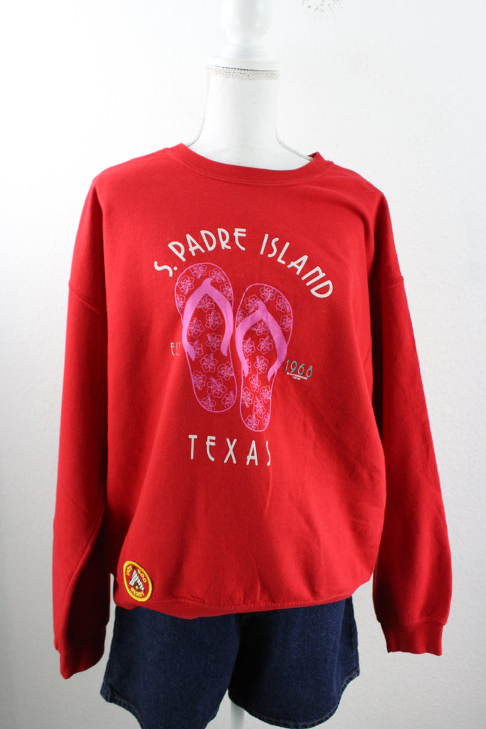 Vintage S. Padre Island Sweatshirt (L) - Vintage & Rags