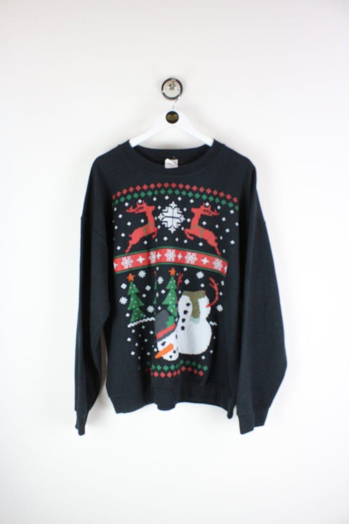Vintage Christmas Sweatshirt (XL) - Vintage & Rags