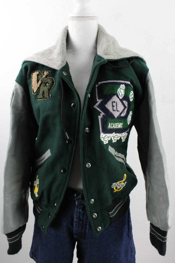 Vintage College Jacket (S) - Vintage & Rags