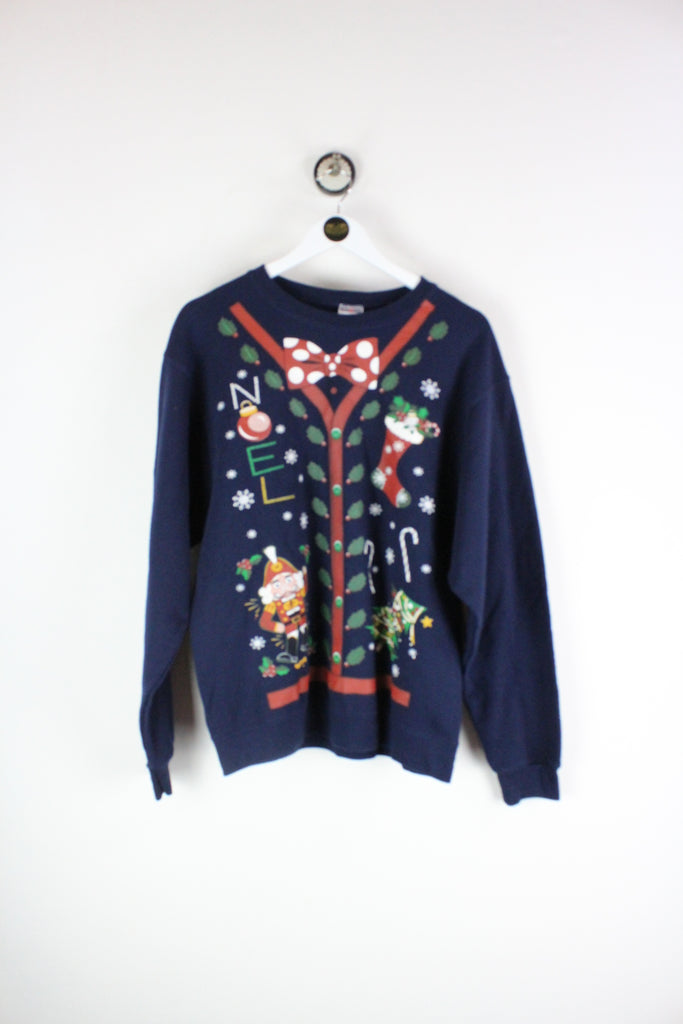 Vintage Noel Christmas Sweatshirt (M) - Vintage & Rags