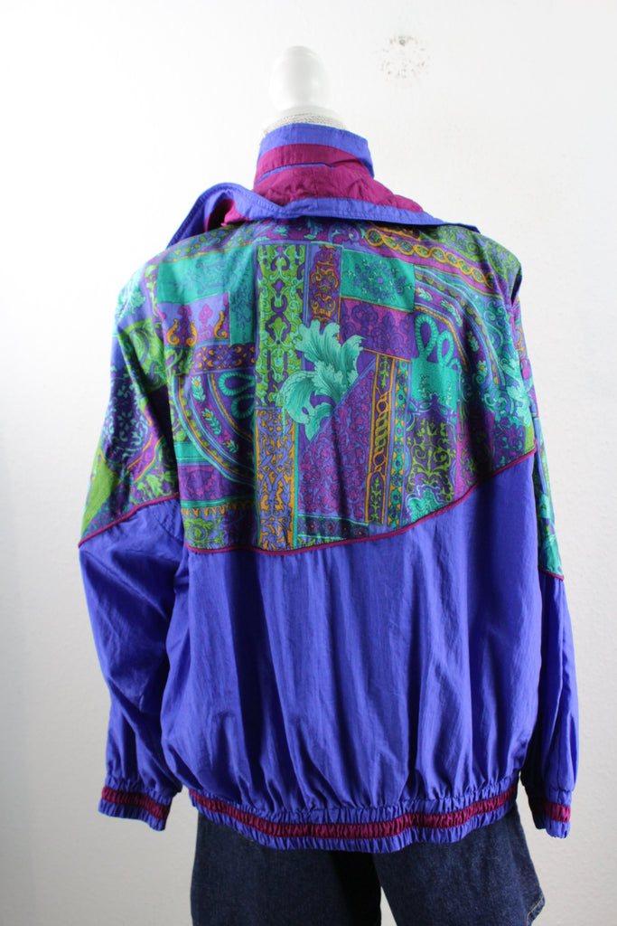 Vintage Purple Trainings Jacket (M) - Vintage & Rags