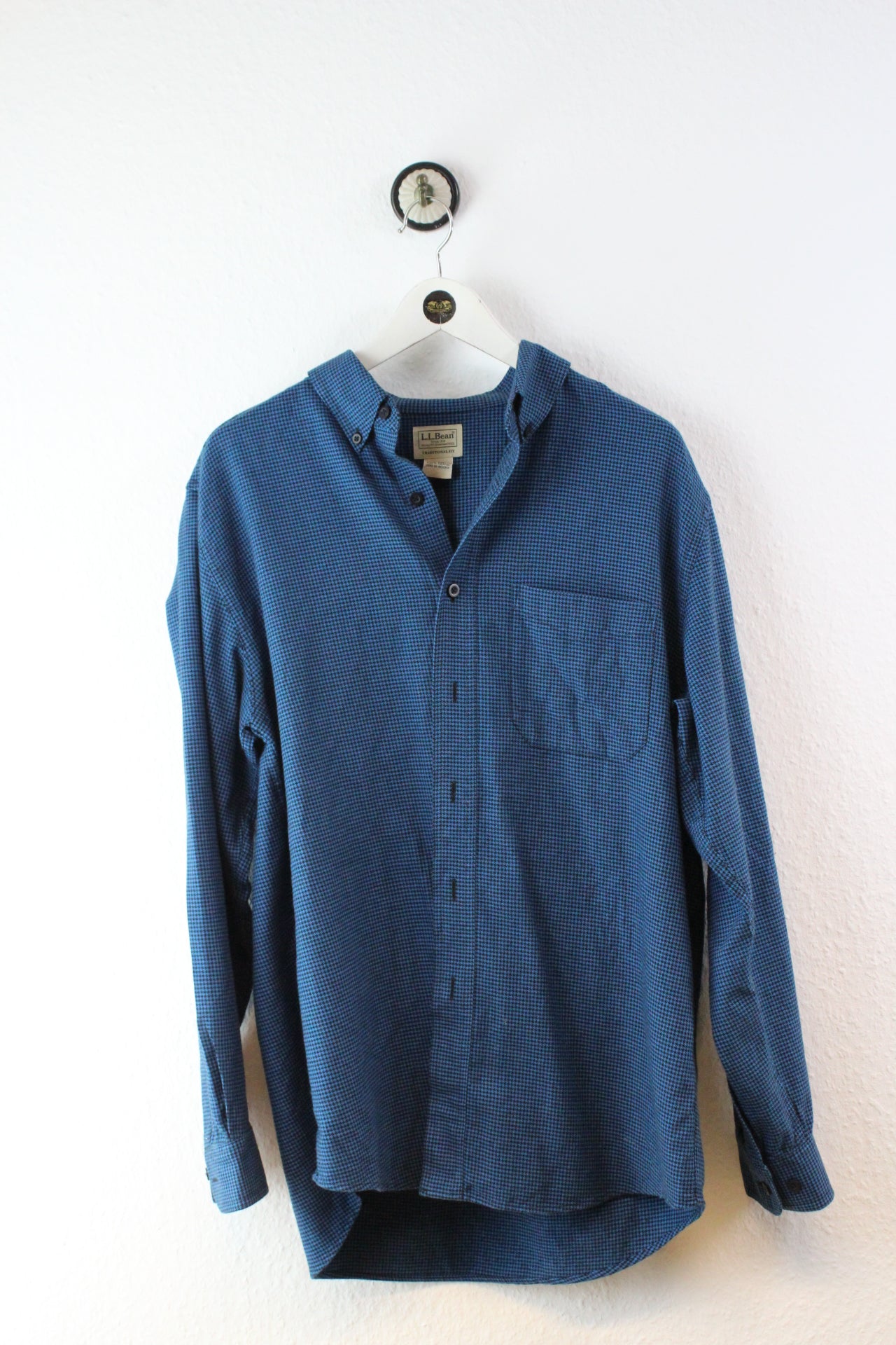 Vintage L.L.Bean Long Sleeve Shirt (M)