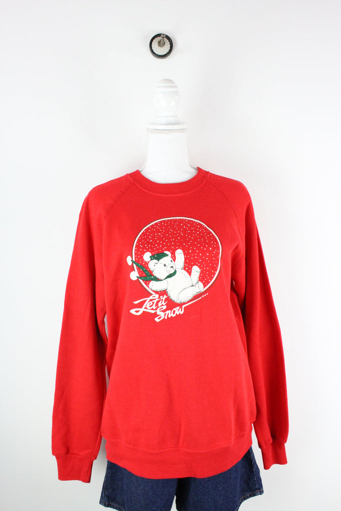 Vintage Let it Snow Sweatshirt (L) - Vintage & Rags
