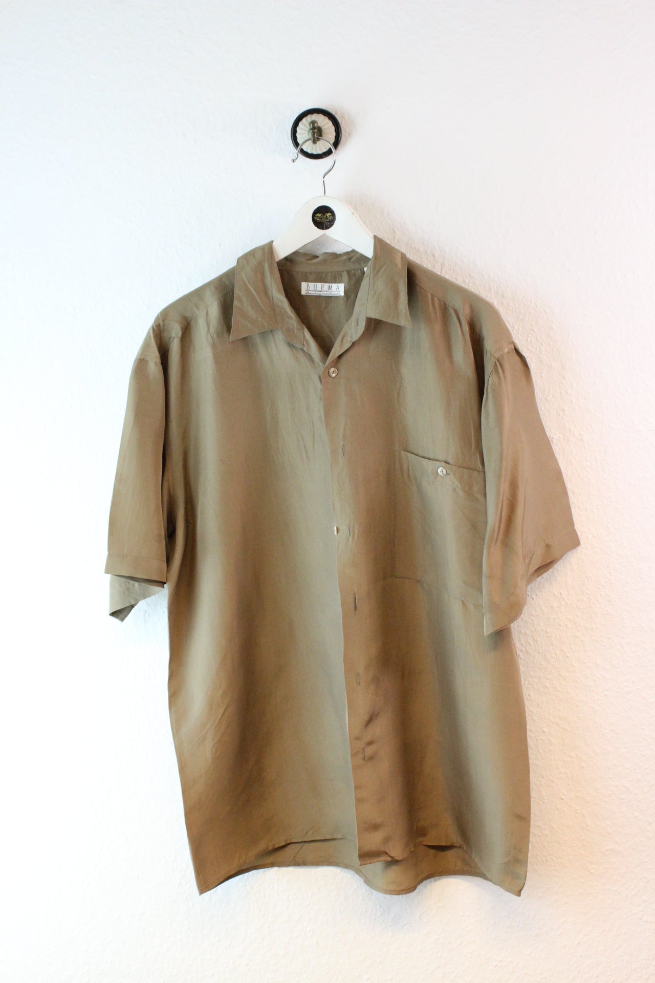 Vintage Burma Silk Shirt (M)