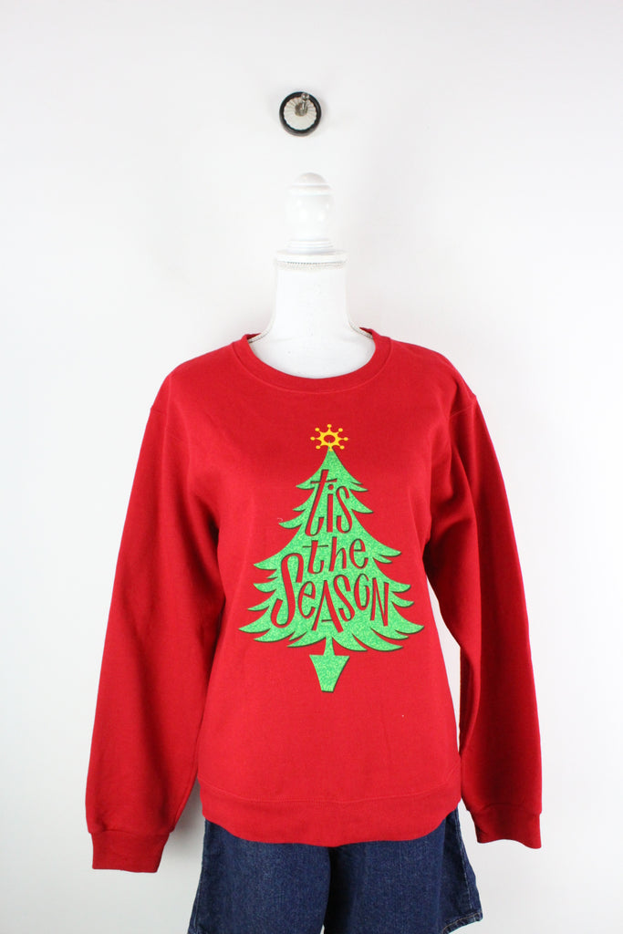 Vintage Tis the Season Sweatshirt (S) - Vintage & Rags