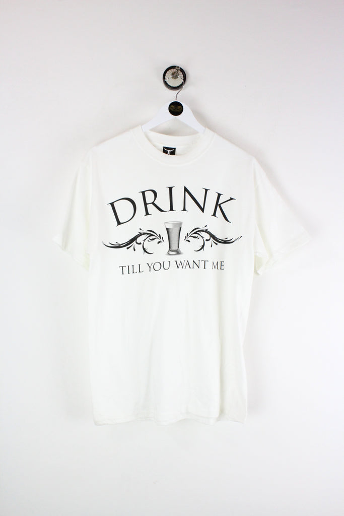 Vintage Drink Till You Want Me T-Shirt (M) - Vintage & Rags