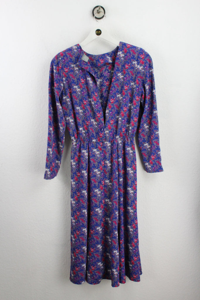 Vintage Purple Dress (M) - Vintage & Rags
