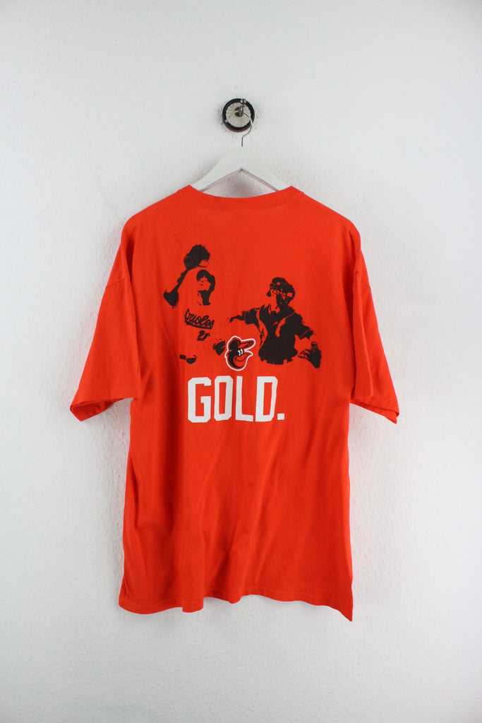 Vintage Orange Black T-Shirt (XL) - Vintage & Rags