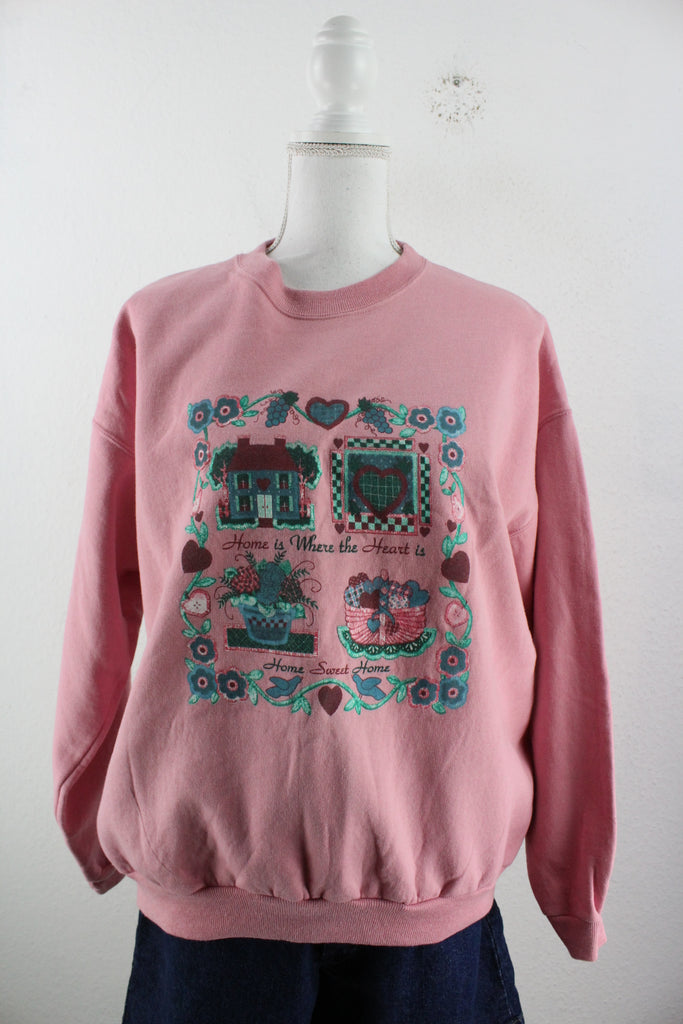 Vintage Home Sweatshirt (L) - Vintage & Rags