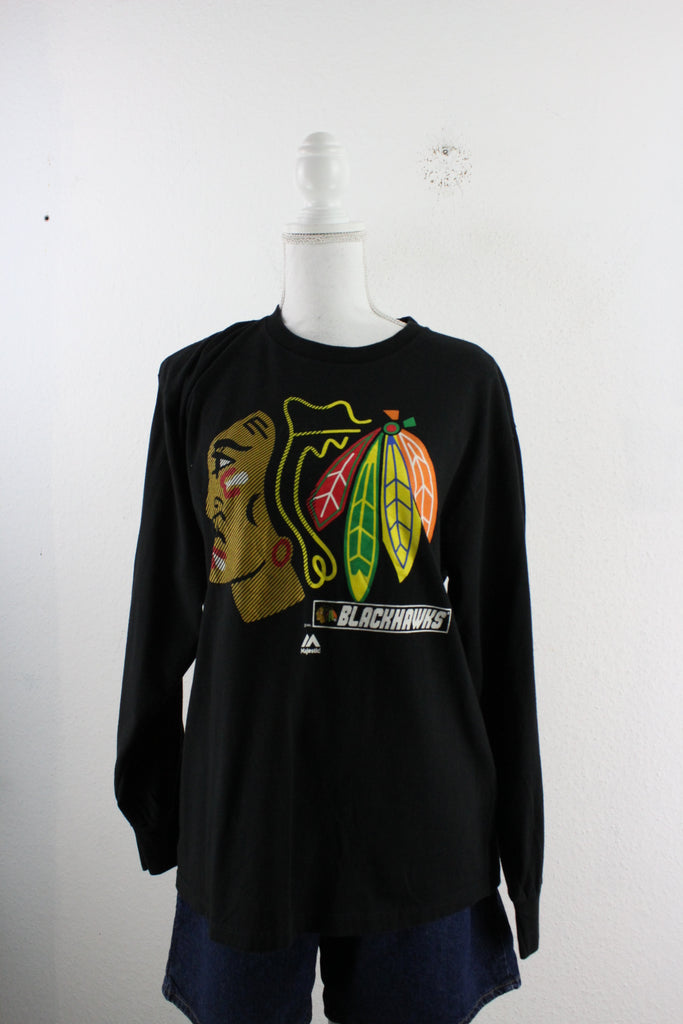 Vintage Blackhawks Shirt (L) - Vintage & Rags