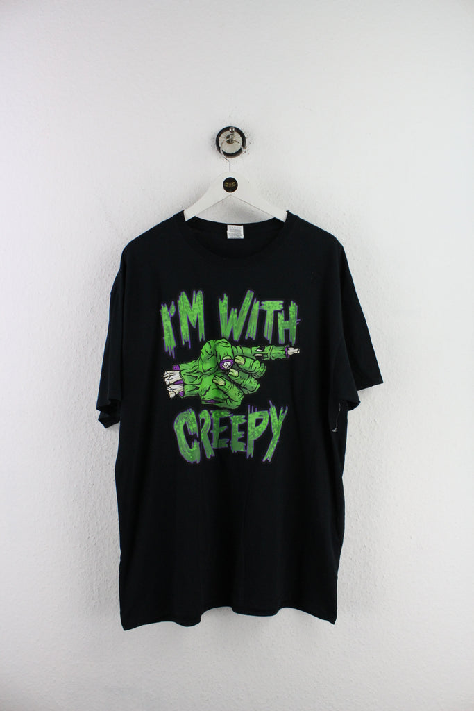 Vintage I´m With The Creepy T-Shirt (XL) - Vintage & Rags
