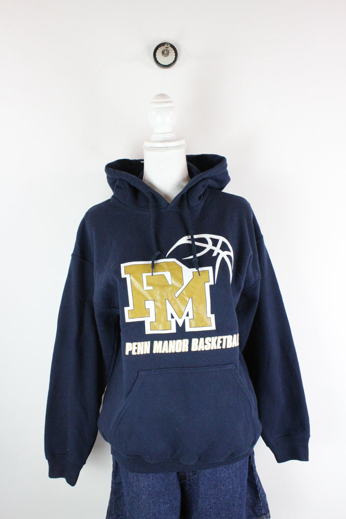 Vintage Penn Manor Basketball Hoodie (M) - Vintage & Rags