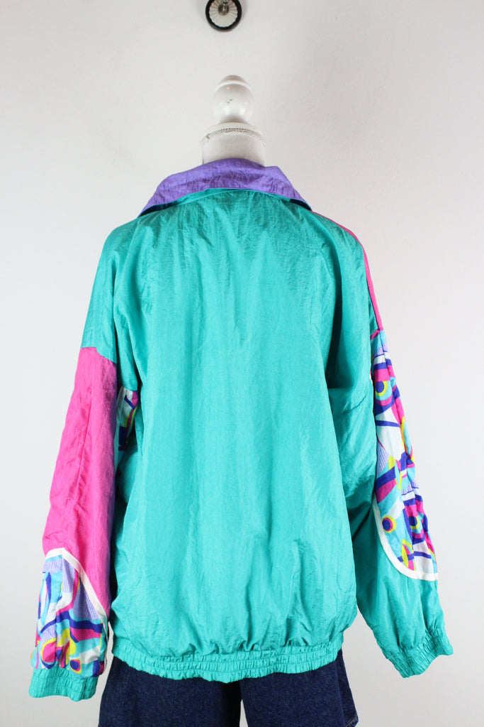 Vintage Colorful 80's Jacket ( L) - Vintage & Rags