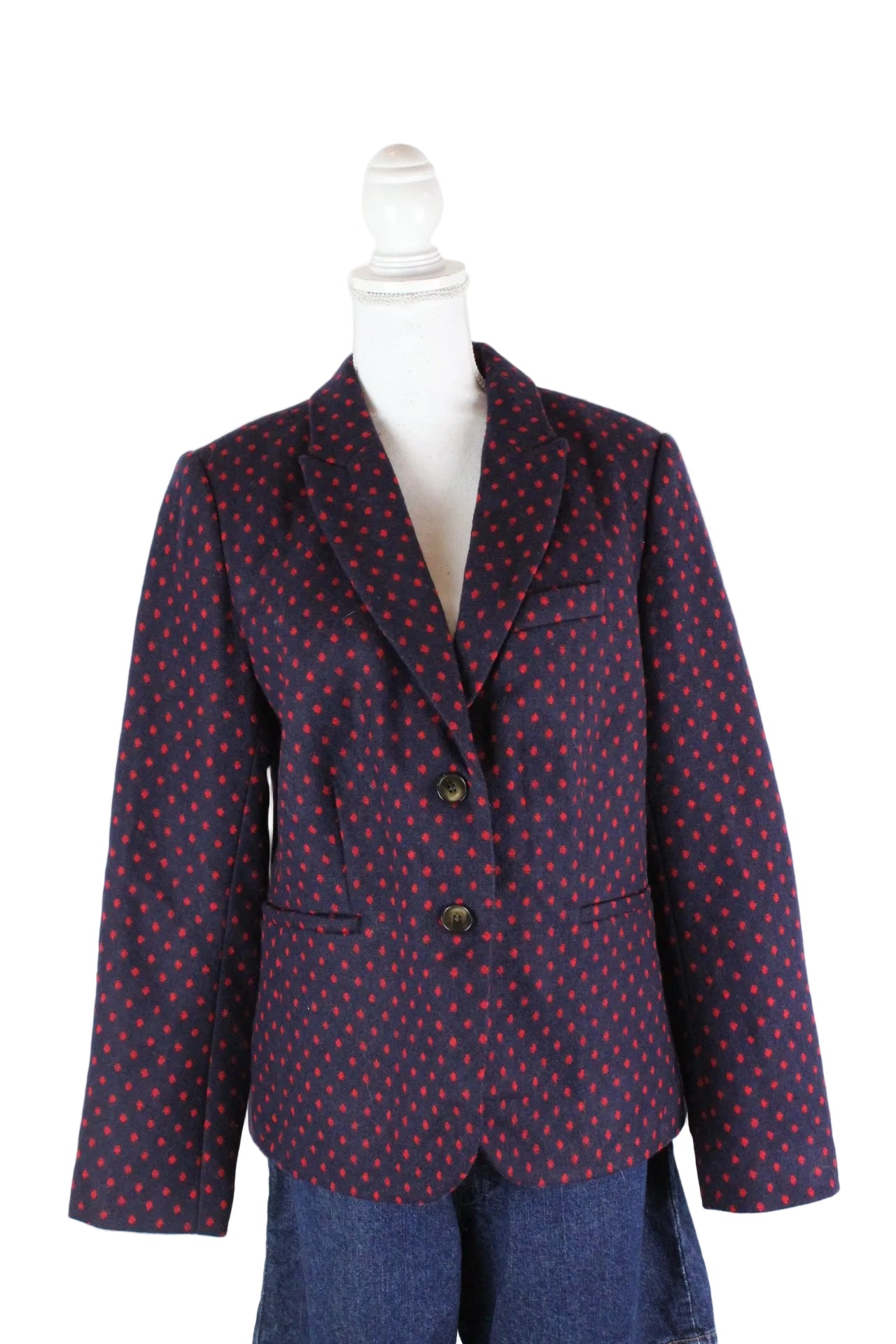 Vintage British Tweed Blazer (XXL) - Vintage & Rags