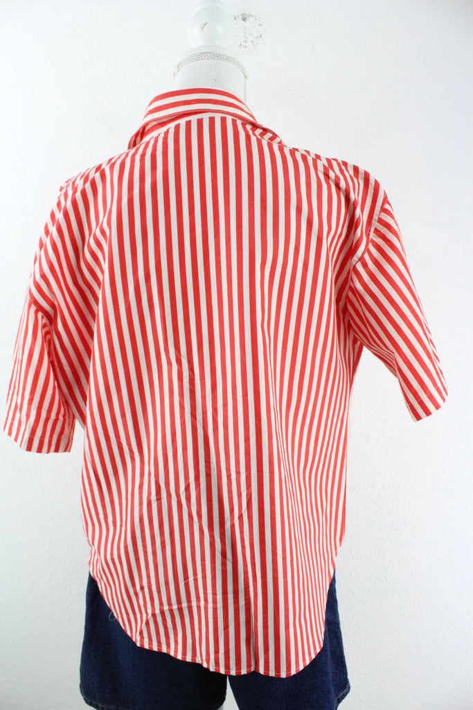 Vintage Striped Blouse (M) - Vintage & Rags