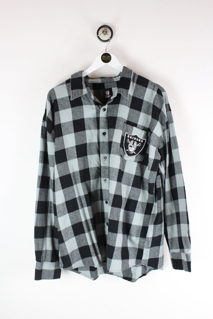 Vintage NFL Raiders Flannel Shirt (XL) - Vintage & Rags