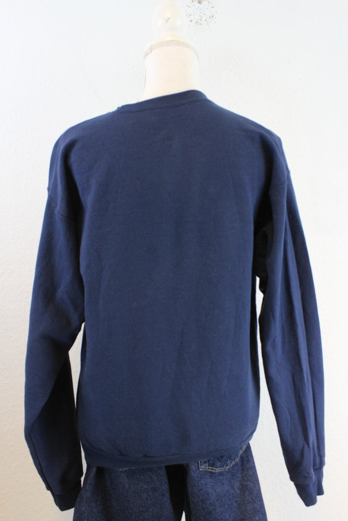 Vintage Blue Sweatshirt (S) - Vintage & Rags