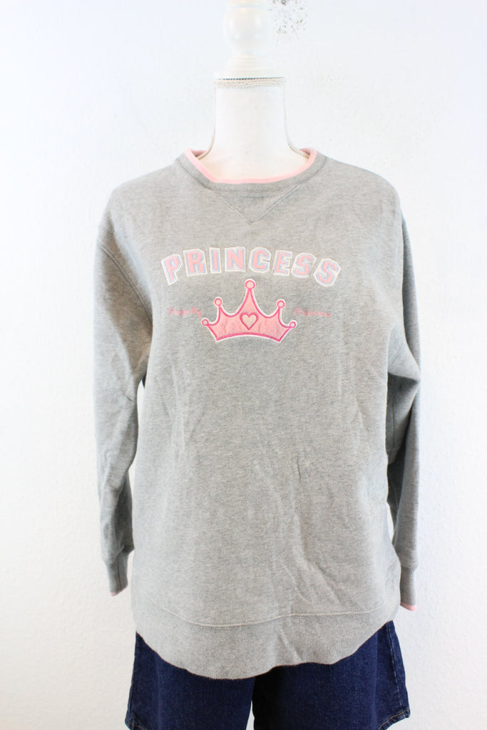 Vintage Princess Sweatshirt (L) - Vintage & Rags