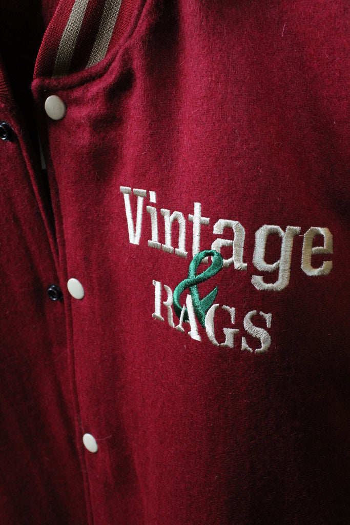 V&R College Jacket "Crimson" - Vintage & Rags