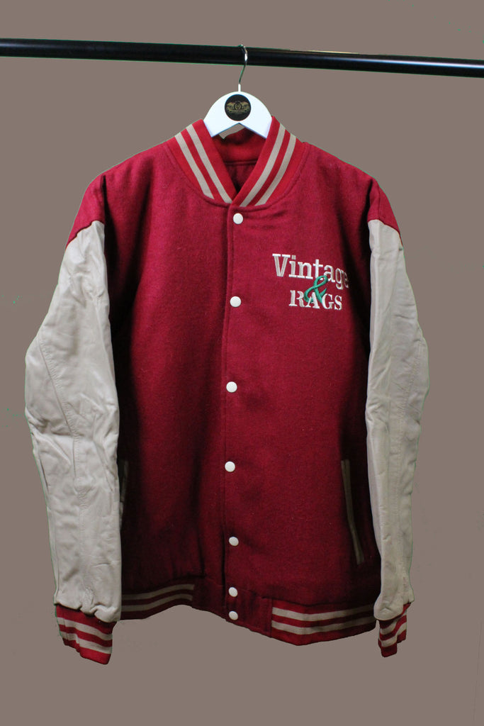 V&R College Jacket "Crimson" - Vintage & Rags