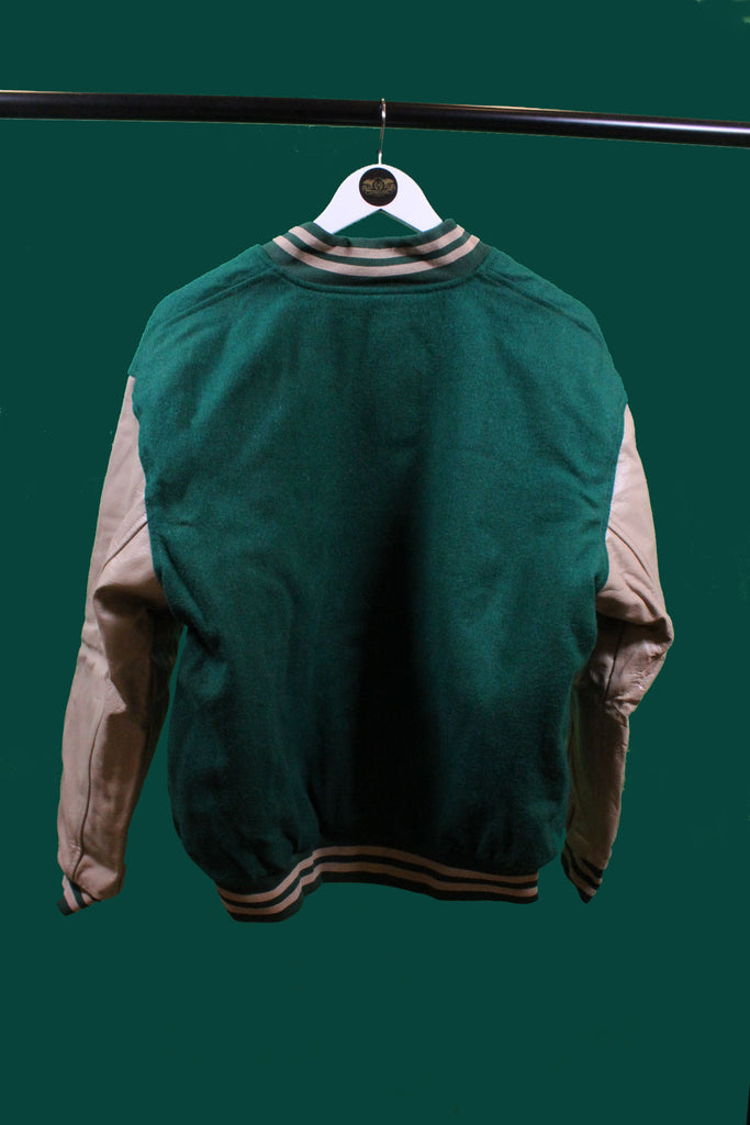 Vintage & Rags College Jacket "Emerald" (One Size) - Vintage & Rags