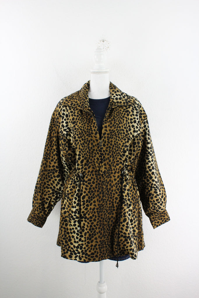 Vintage Leopard Jacket (L) - Vintage & Rags