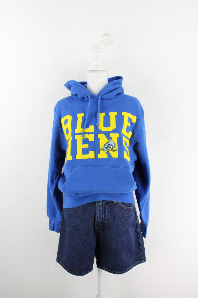 Vintage Blue Hens Hoodie (S) - Vintage & Rags