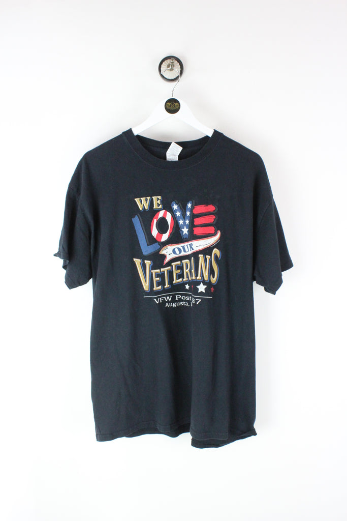 Vintage We Love Our Veterans T-Shirt (XL) - Vintage & Rags
