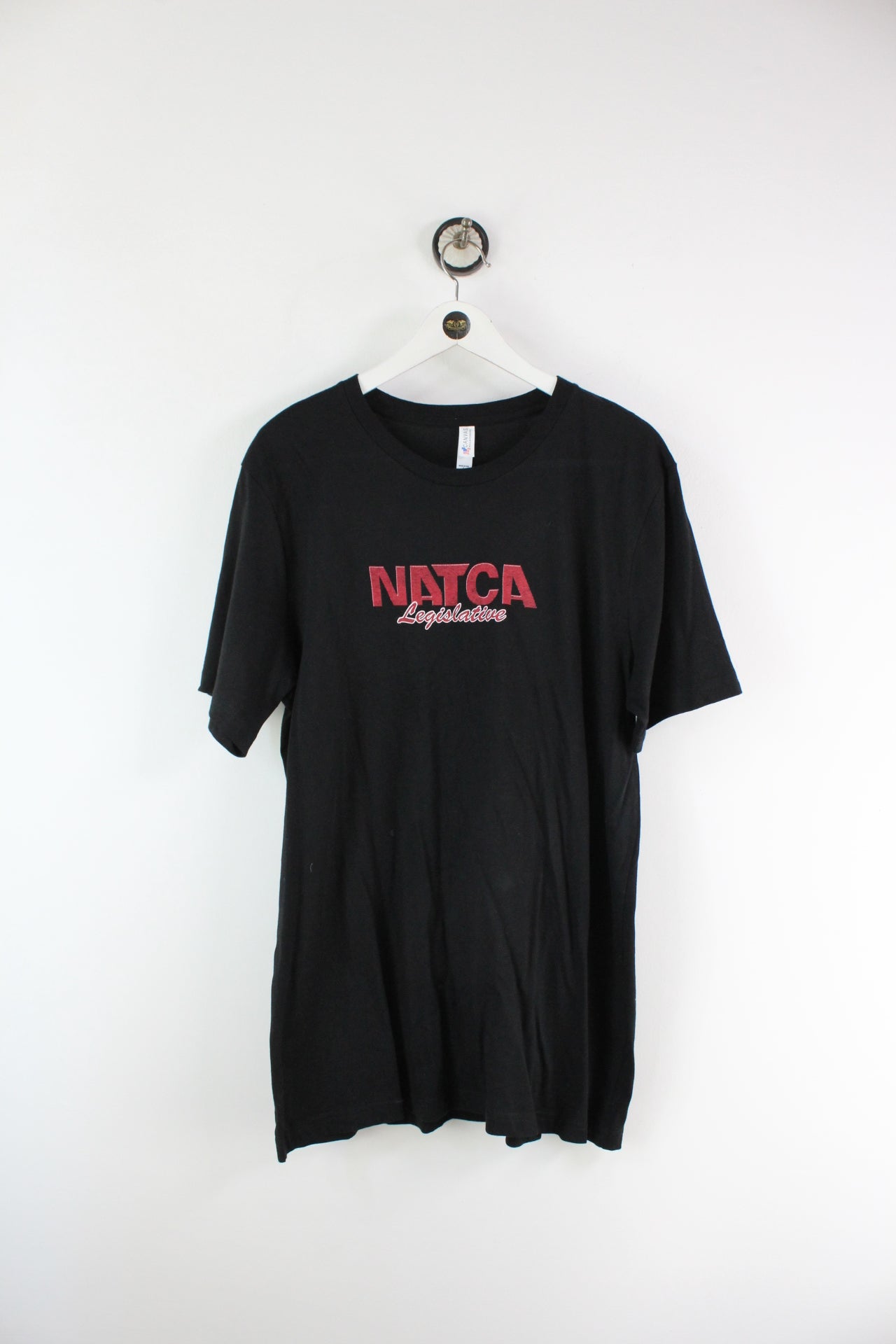 Vintage Black Natca T-Shirt (L) - Vintage & Rags
