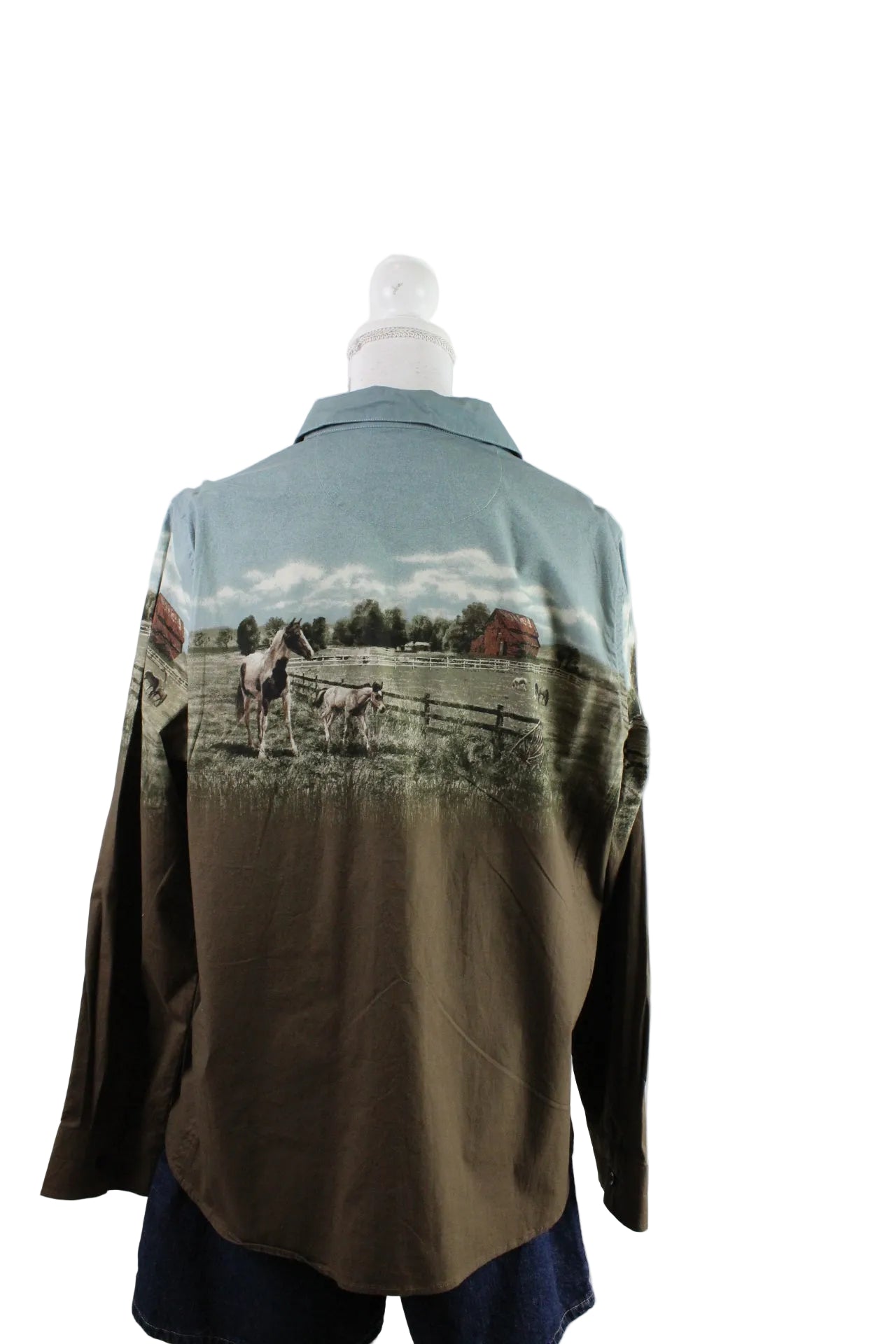 Vintage Bit & Bridle Blouse (XL) - Vintage & Rags