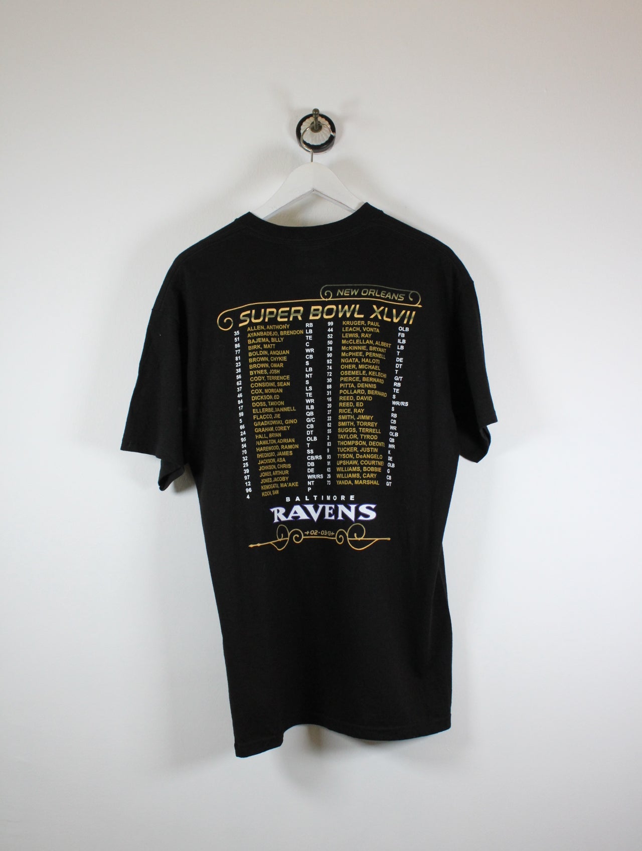 Vintage Super Bowl XLVII T-Shirt (L) - Vintage & Rags