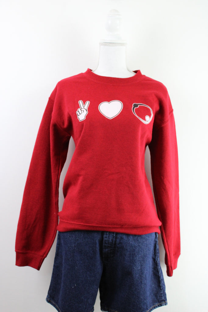 Vintage Love Sweatshirt (S) - Vintage & Rags